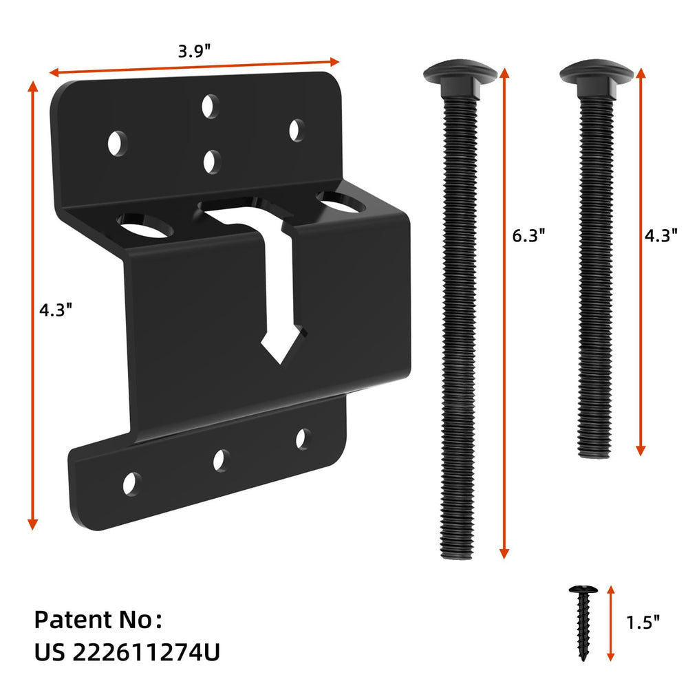 Homydom close-up of widened cradle detail demonstrating extra stability
