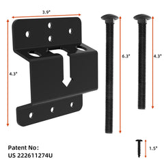 Homydom close-up of widened cradle detail demonstrating extra stability
