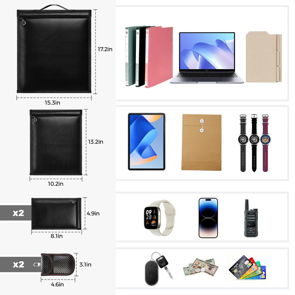HONGDDY oversized bag with laptop inside showing secure fit benefit
