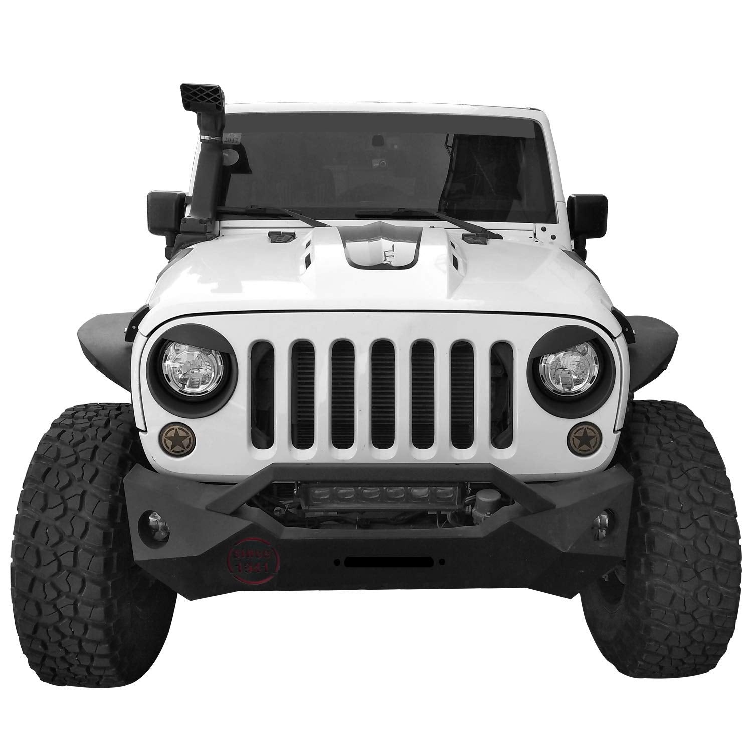 Hooke Road side profile detail showing contour fit and seamless grille integration
