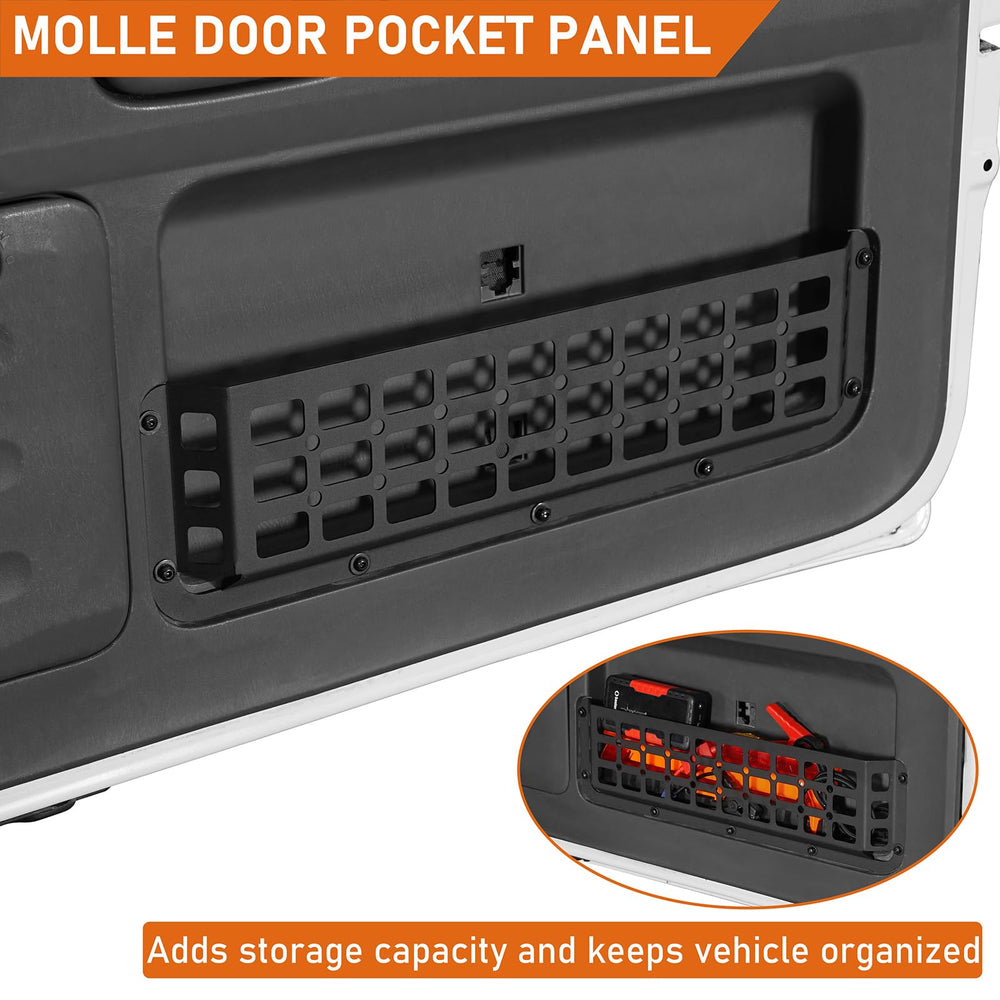 Hooke Road close-up of MOLLE slots showing secure pouch attachment