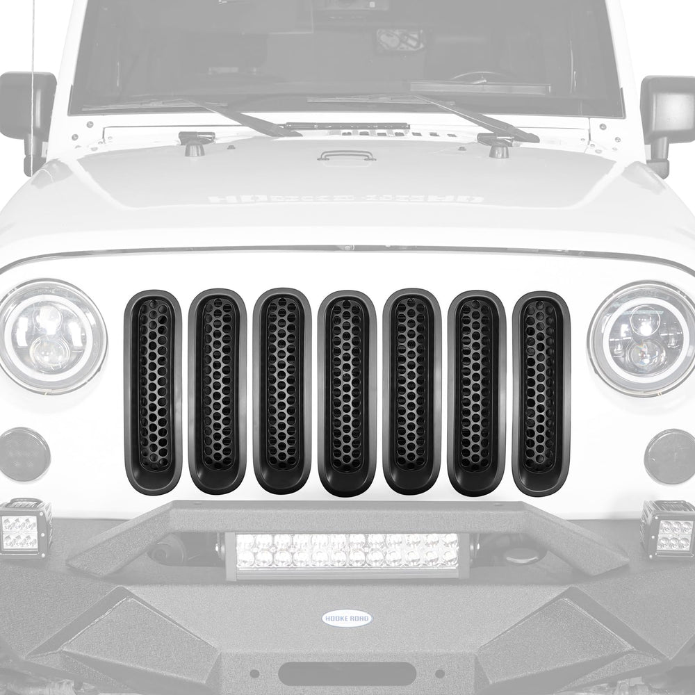 Hooke Road side-angle installed on Jeep improving front-end aesthetics