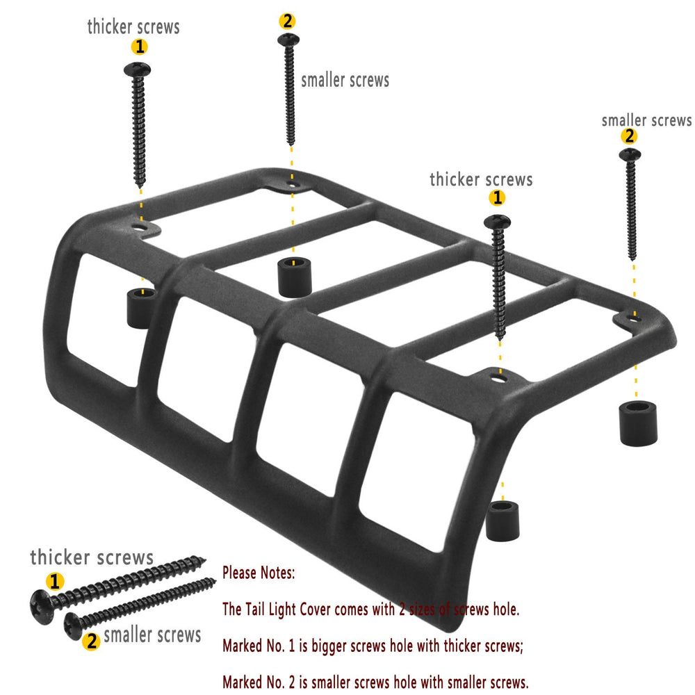 Hooke Road included hardware kit laid out for easy bolt-on installation