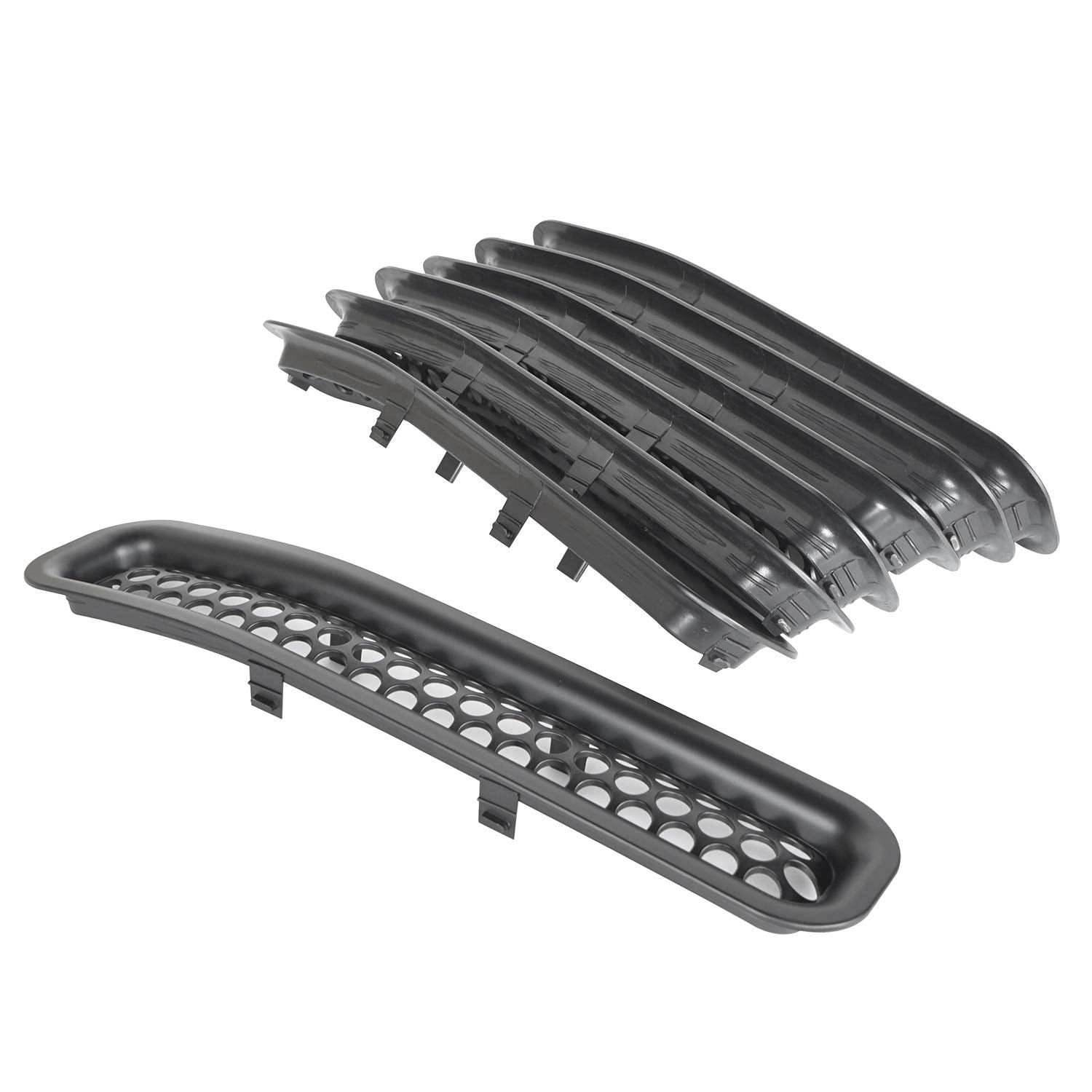 Hooke Road installation access behind grille demonstrating easy clips
