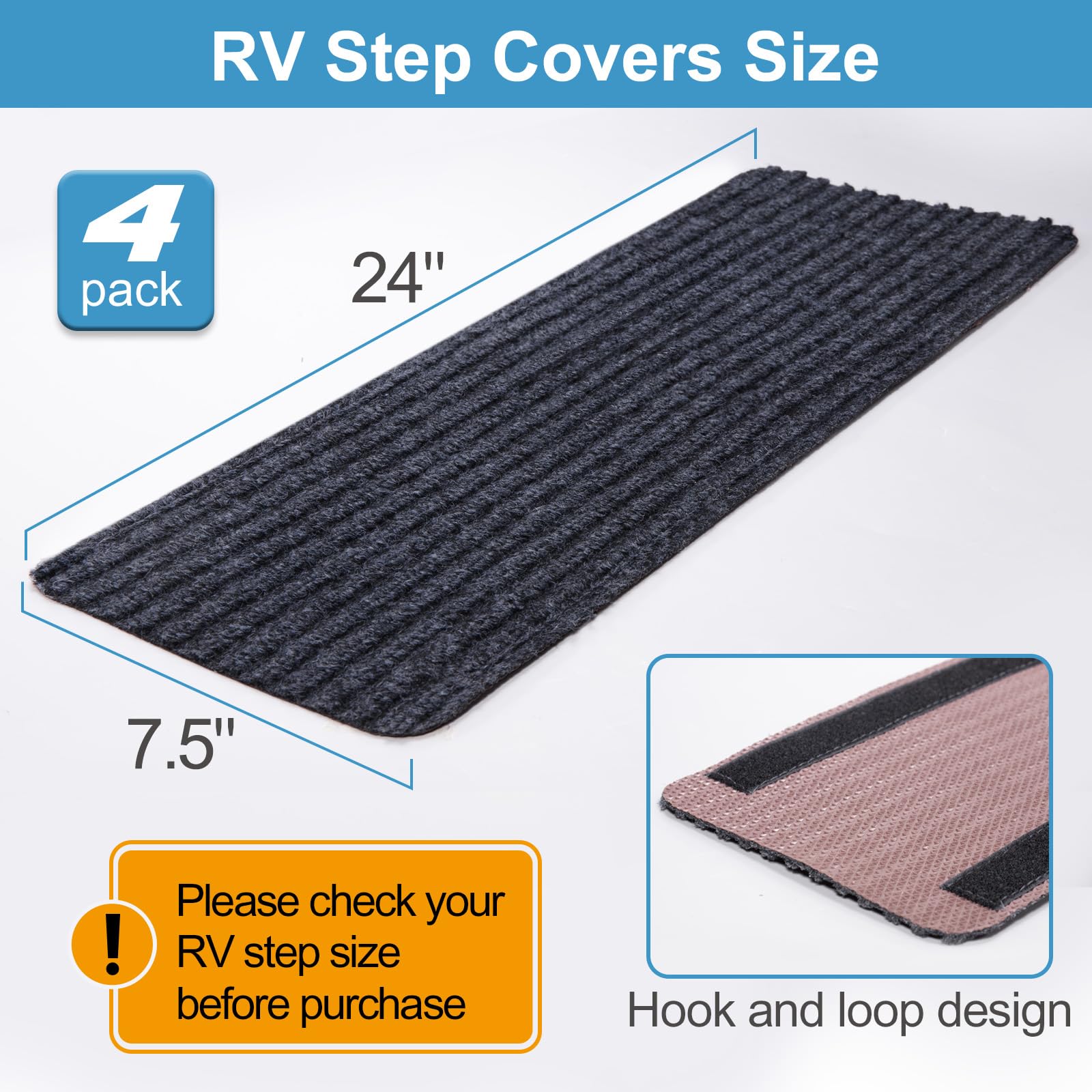 HOPEVIVA underside showing TPR non-slip backing for secure traction