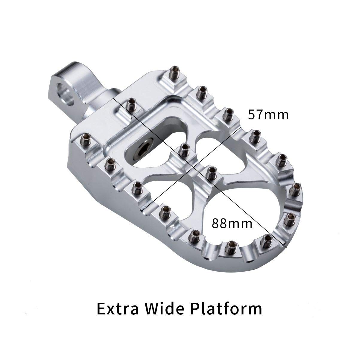 Hopider pegs installed on Harley Dyna offering improved foot stability