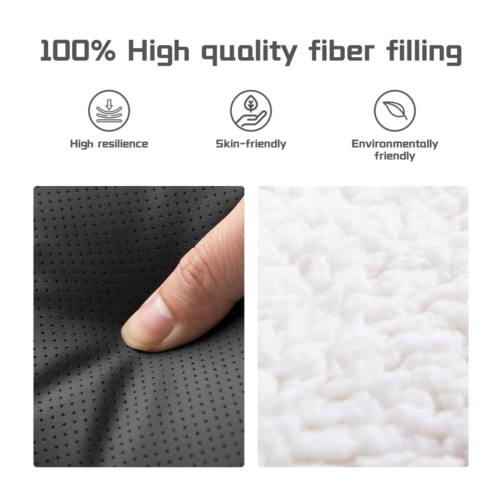 HOPON two-pack lifestyle in car interior providing neck support for driver and passenger