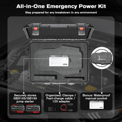 HOSOCASE open interior showing precise layout for NOCO gear