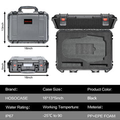 HOSOCASE ergonomic handle for comfortable NOCO transport