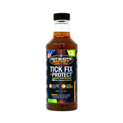 Hot Shot's Secret front label on 32 oz bottle showing product name and purpose