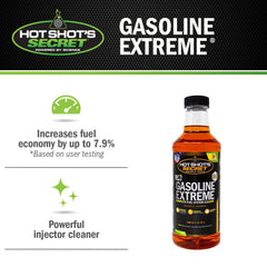 Hot Shot's Secret pour spout detail designed for easy, mess-free fuel tank addition