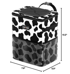 HOTOR close-up of magnetic snaps and waterproof lining for easy bag changes benefit