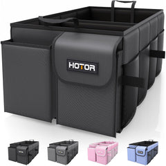 HOTOR front view showing upright organizer and tidy compartments for easy access