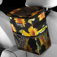HOTOR sunflower front view showing leakproof lining and tidy placement