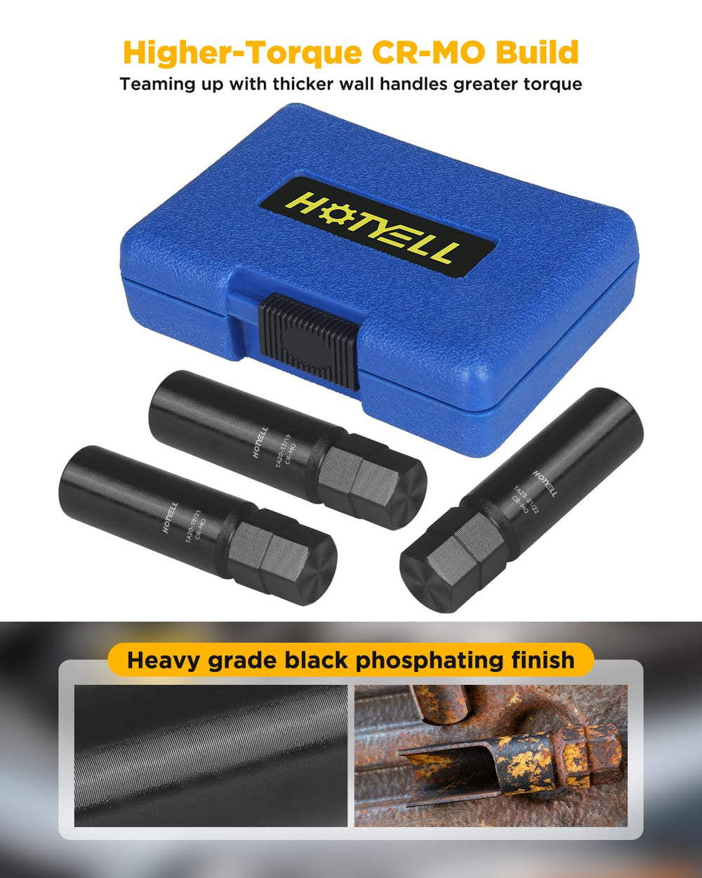 HOTYELL side profile of 42CrMo steel finish resisting corrosion and wear