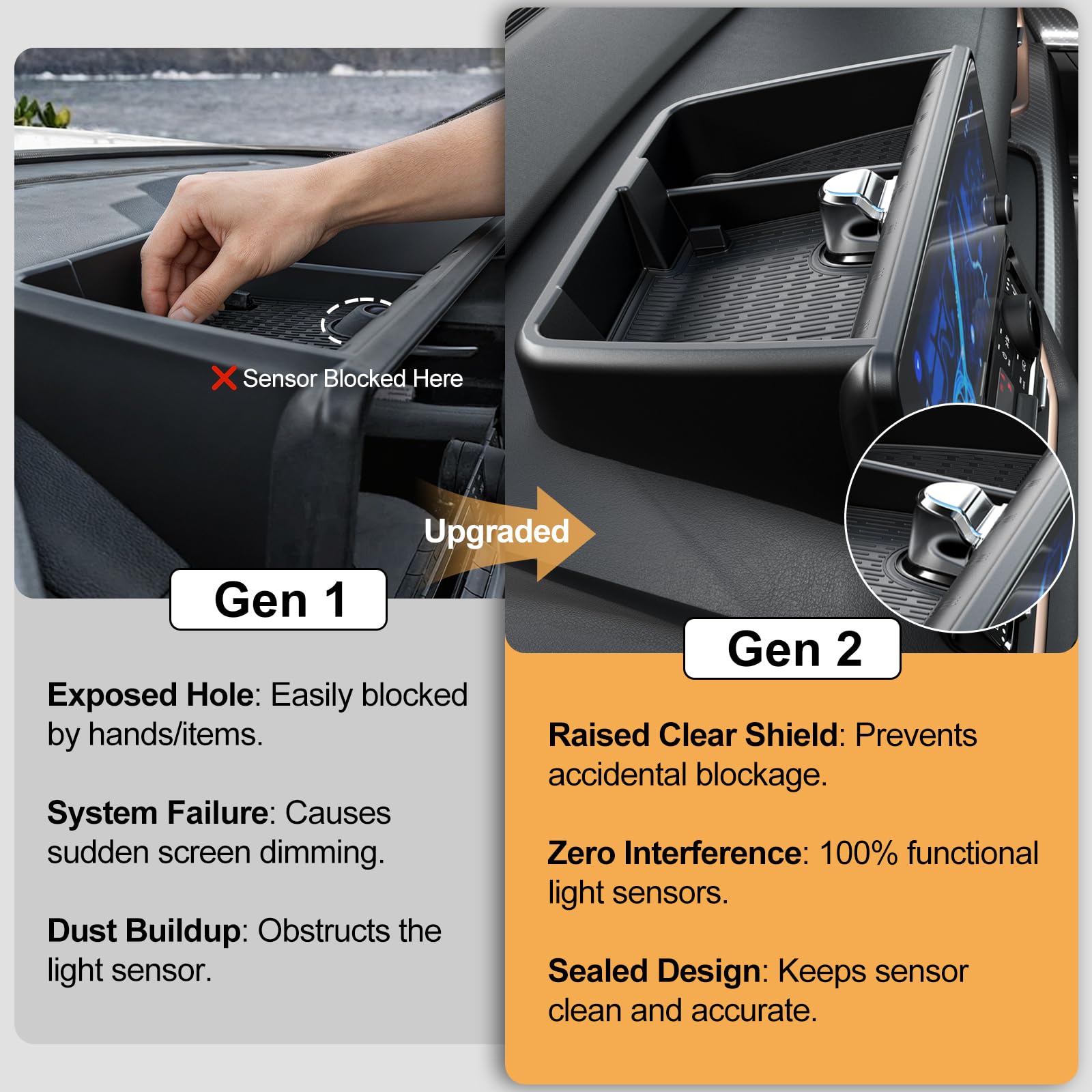 HOUCLEMIC holding a smartphone in landscape mode for easier navigation
