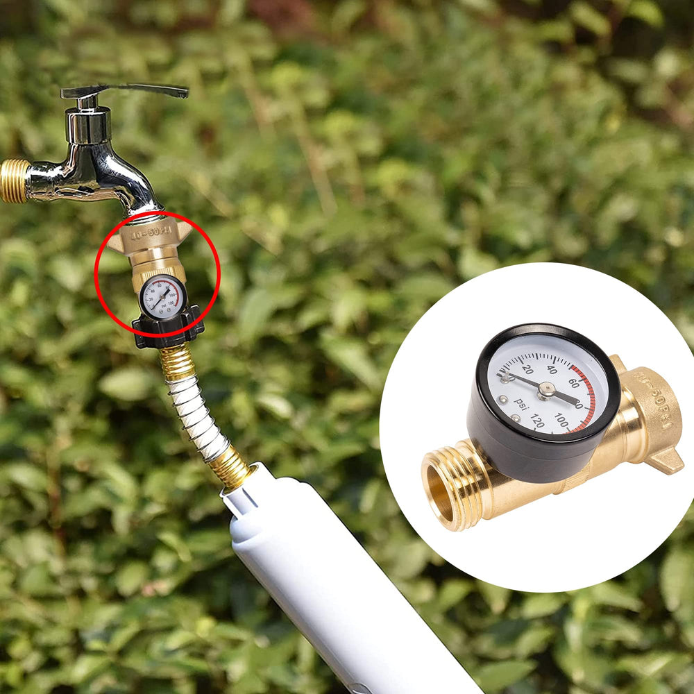 Hourleey regulator in campsite setting with RV, improves water safety and convenience