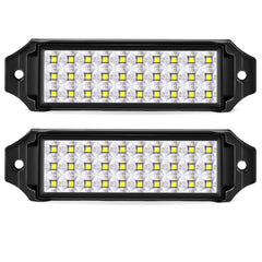 HOZILIFE front view flush mount pods showing compact profile and easy fit