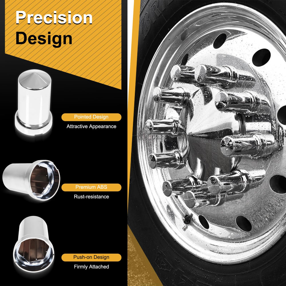 HQALTY close-up chrome finish highlighting polished look and corrosion resistance