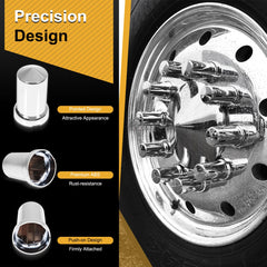 HQALTY close-up chrome finish highlighting polished look and corrosion resistance