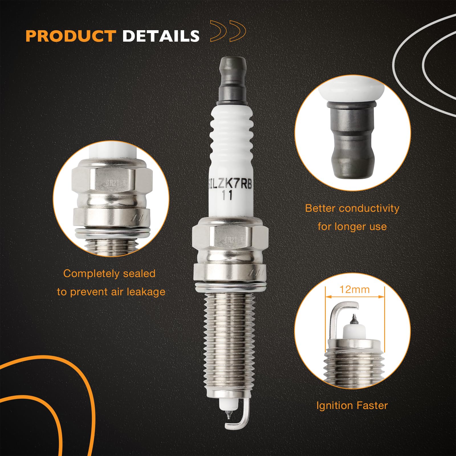 HQPASFY coil and plug side-by-side showing part pairings for correct installation