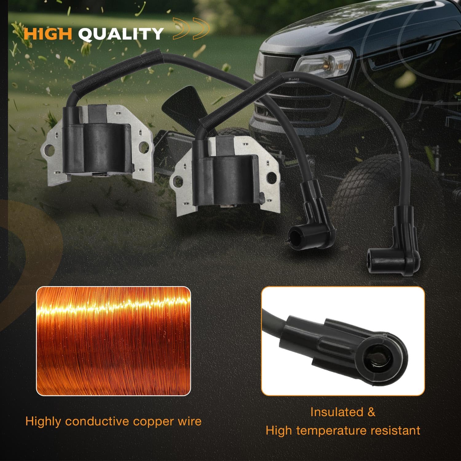 HQPASFY copper winding and core detail highlighting durable construction for steady spark