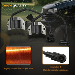 HQPASFY copper winding and core detail highlighting durable construction for steady spark