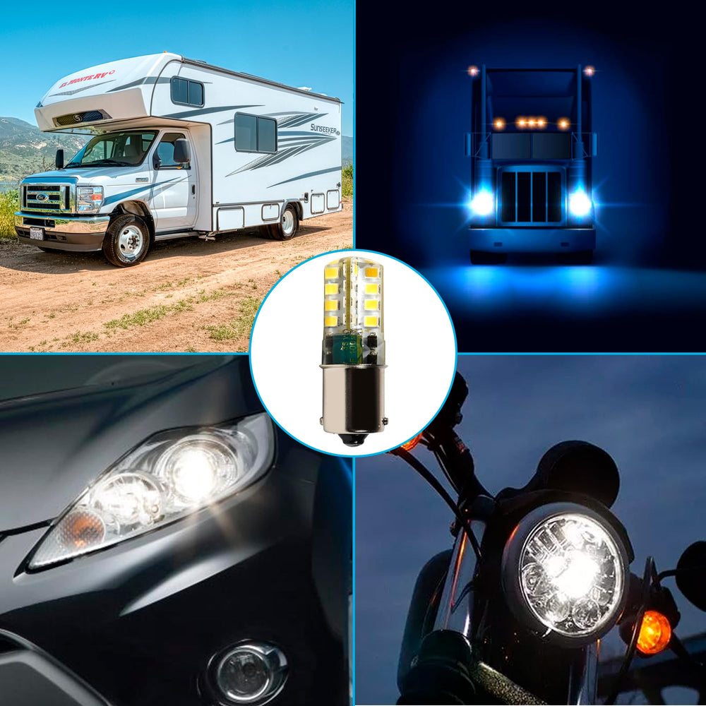 HQRP bulb lighting cool-white 6000K to enhance contrast and clarity