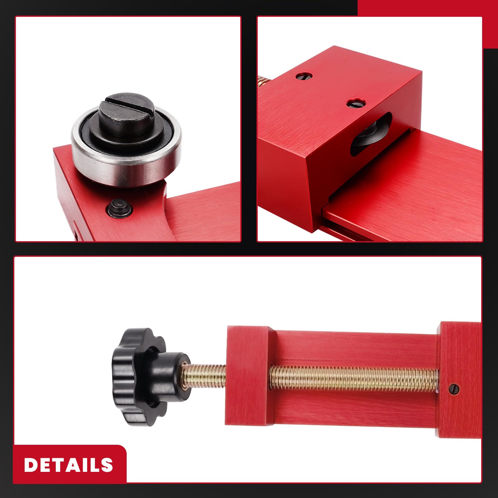 HRepair cutter next to ruler showing scale and compatible filter diameters