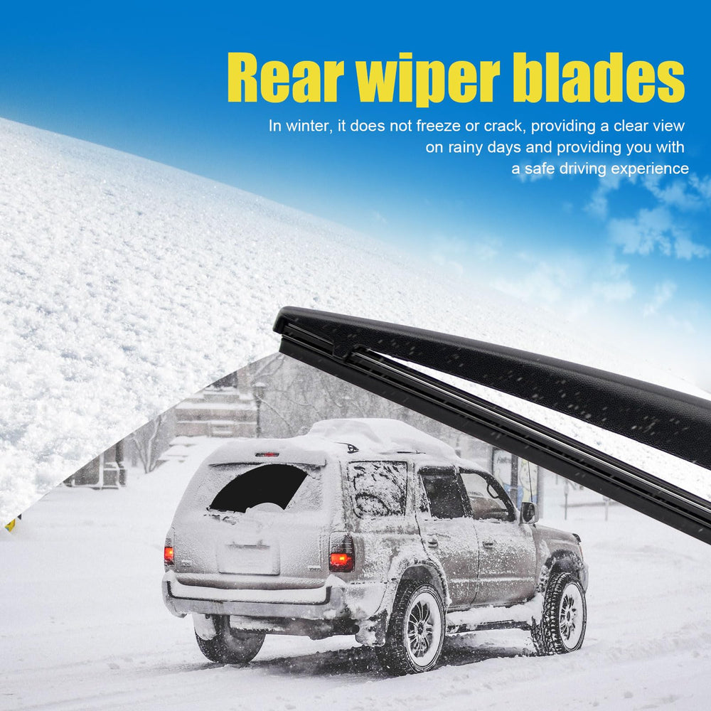 HRSNO wipers on Highlander in rain showing clearer windshield visibility