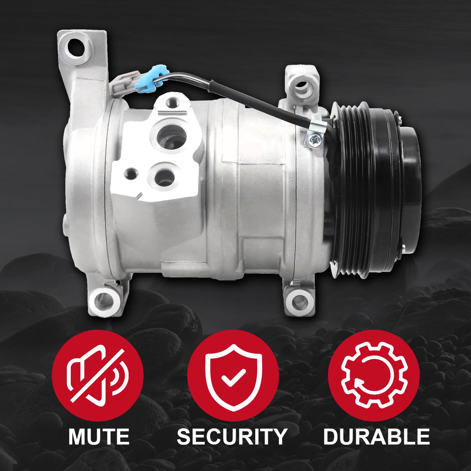 Hsbang compressor label and part number for confident cross-reference