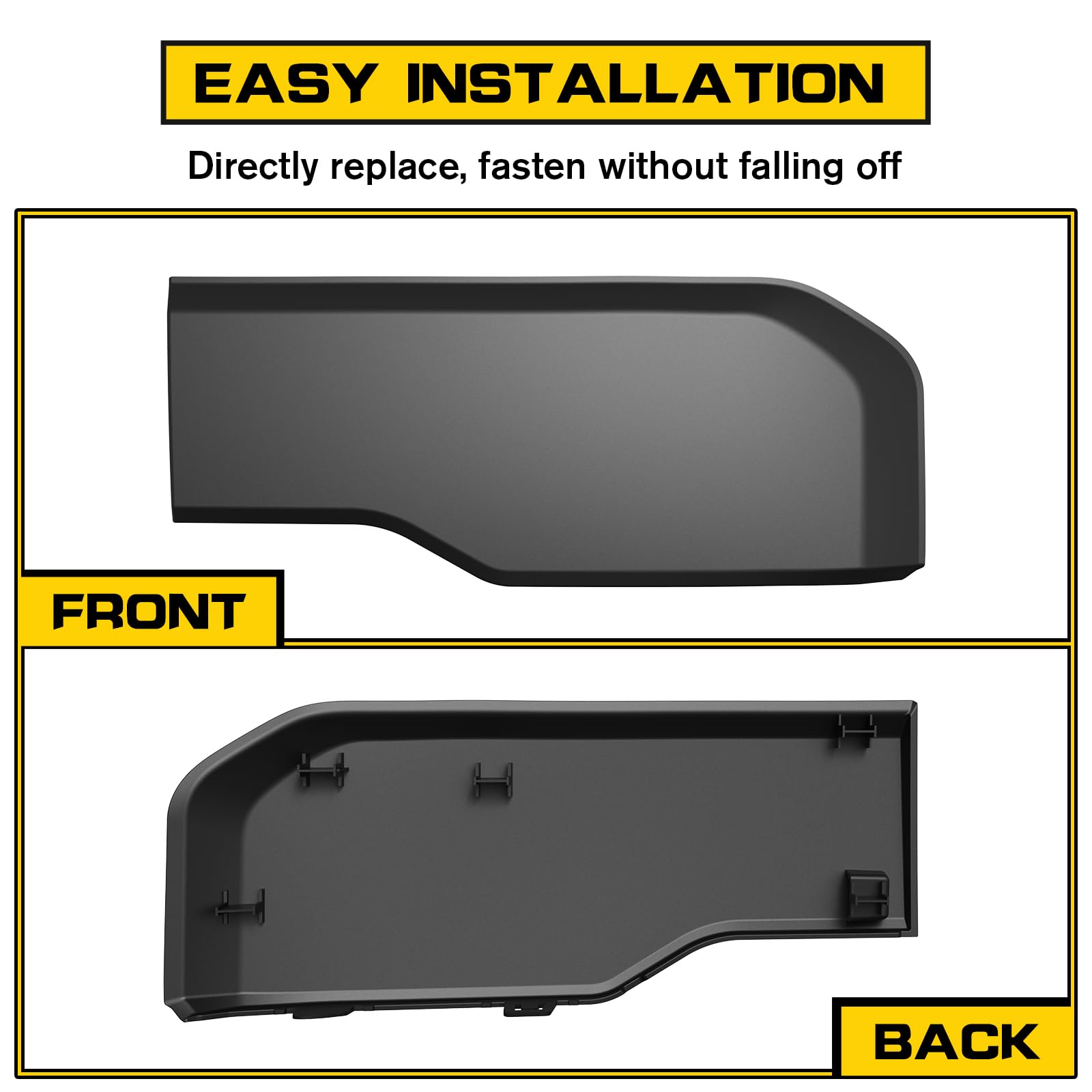 HSUTVXPRO side profile contour fit matching factory bumper lines