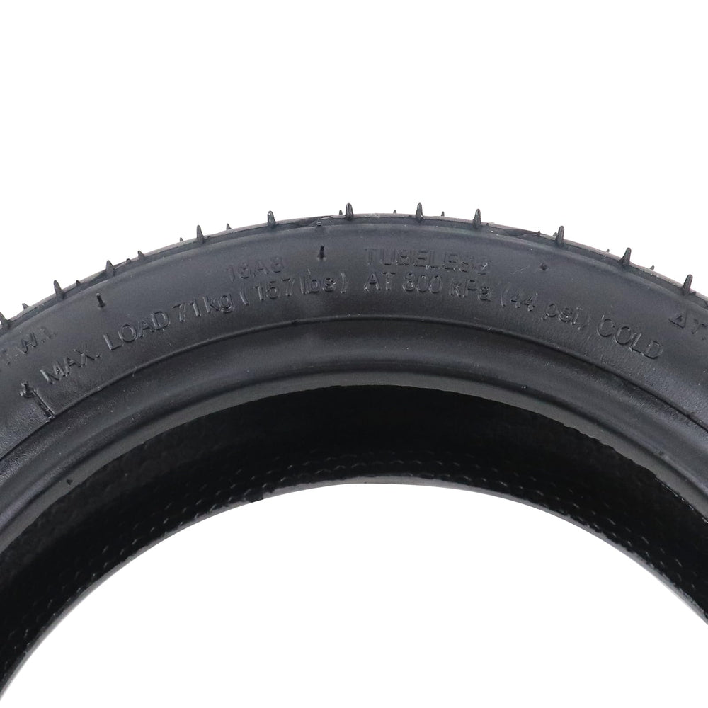 HTBCCHB tire beside a ruler showing 10-inch scale for accurate sizing