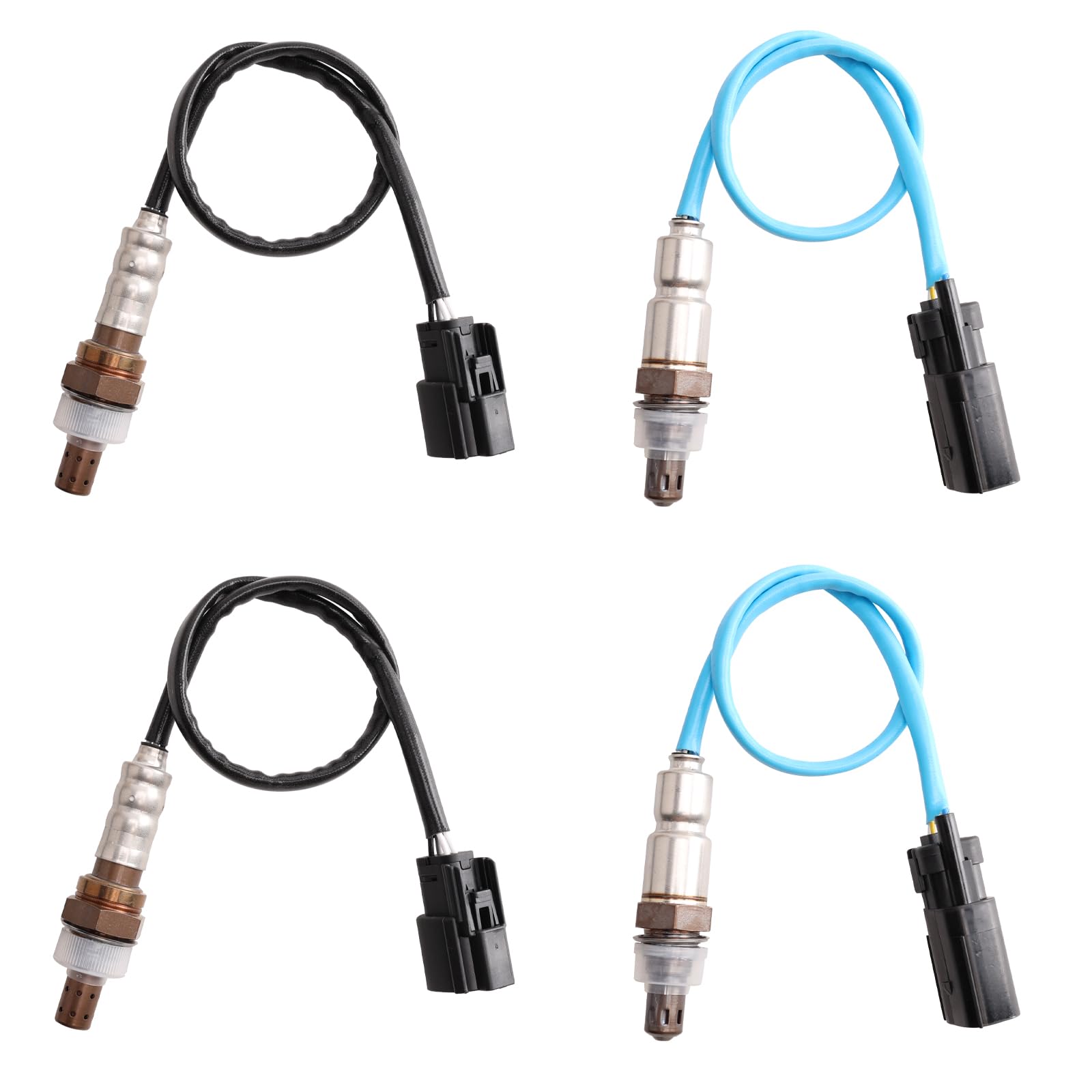 HTMXJA front packaging showing four sensors and boxed kit benefit: complete replacement