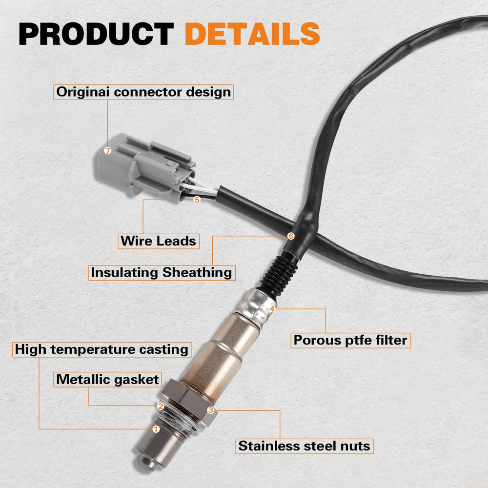 HTMXJA downstream sensor mounted after catalytic converter ensuring emissions monitoring performance.