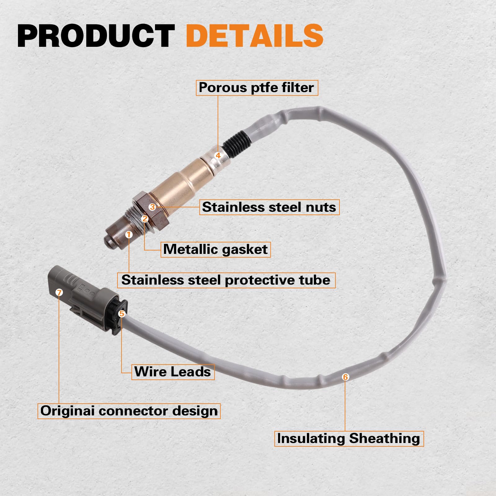 HTMXJA sensor installed on exhaust demonstrating restored emissions control