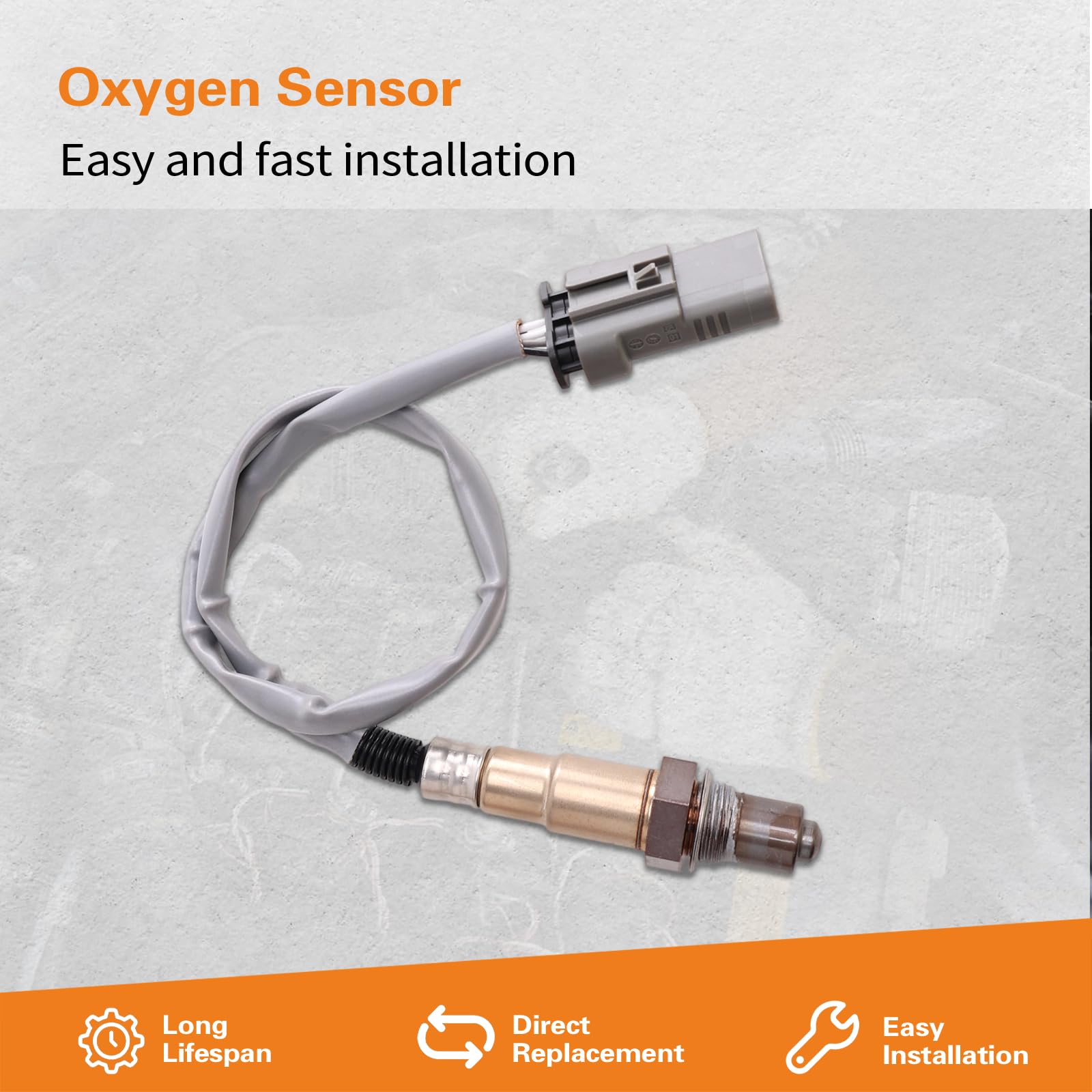 HTMXJA sensor next to ruler showing correct OEM size and fit