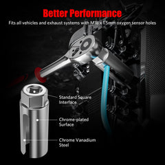 HTOMT low-profile crowfoot topview illustrating compact shape for tight-clearance sensor access