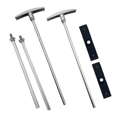 HUAREW front view of extension kit showing packaged handles and components, easy replacement