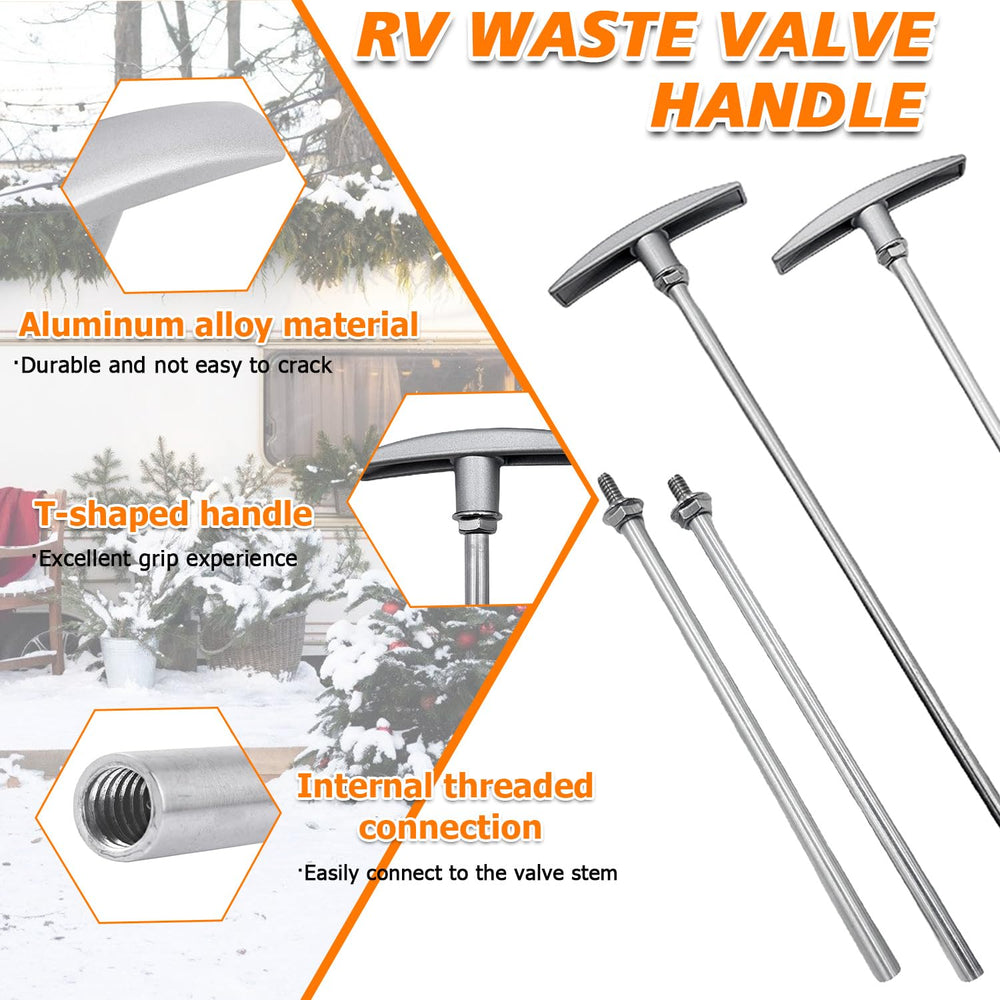 HUAREW two tube lengths displayed side by side, choice of 6 and 9 inch reach