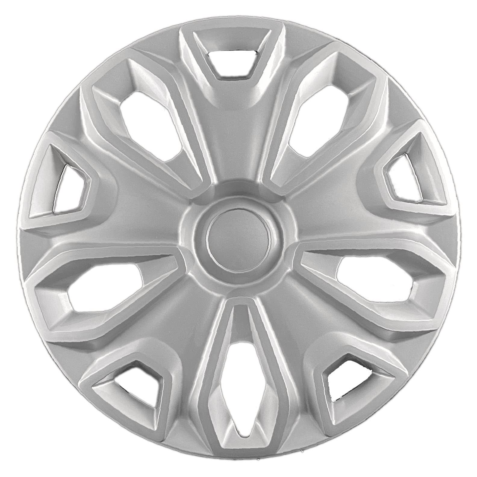 Hubcaps.com close-up of solid retaining clip showing durable mount benefit