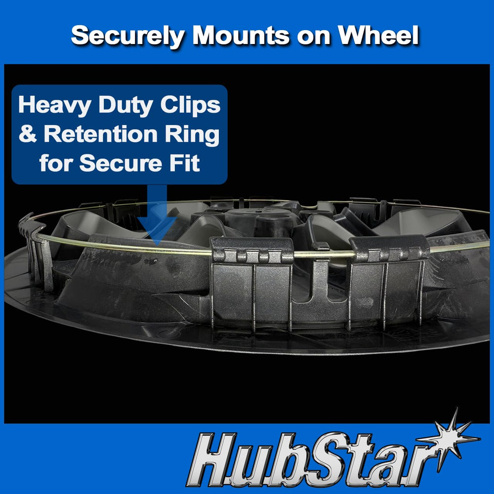 HubStar close-up of installation clips highlighting reinforced clips benefit