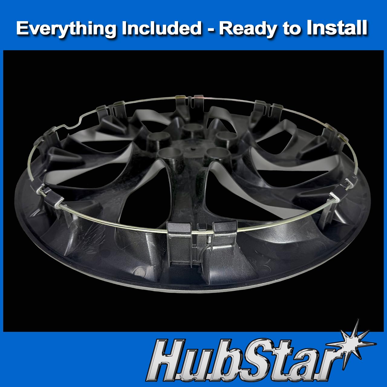 HubStar steel retention ring detail highlighting durable hold benefit