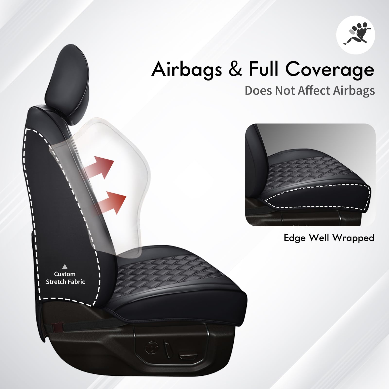 Huidasource Nappa leather close-up showing breathable perforations and comfort