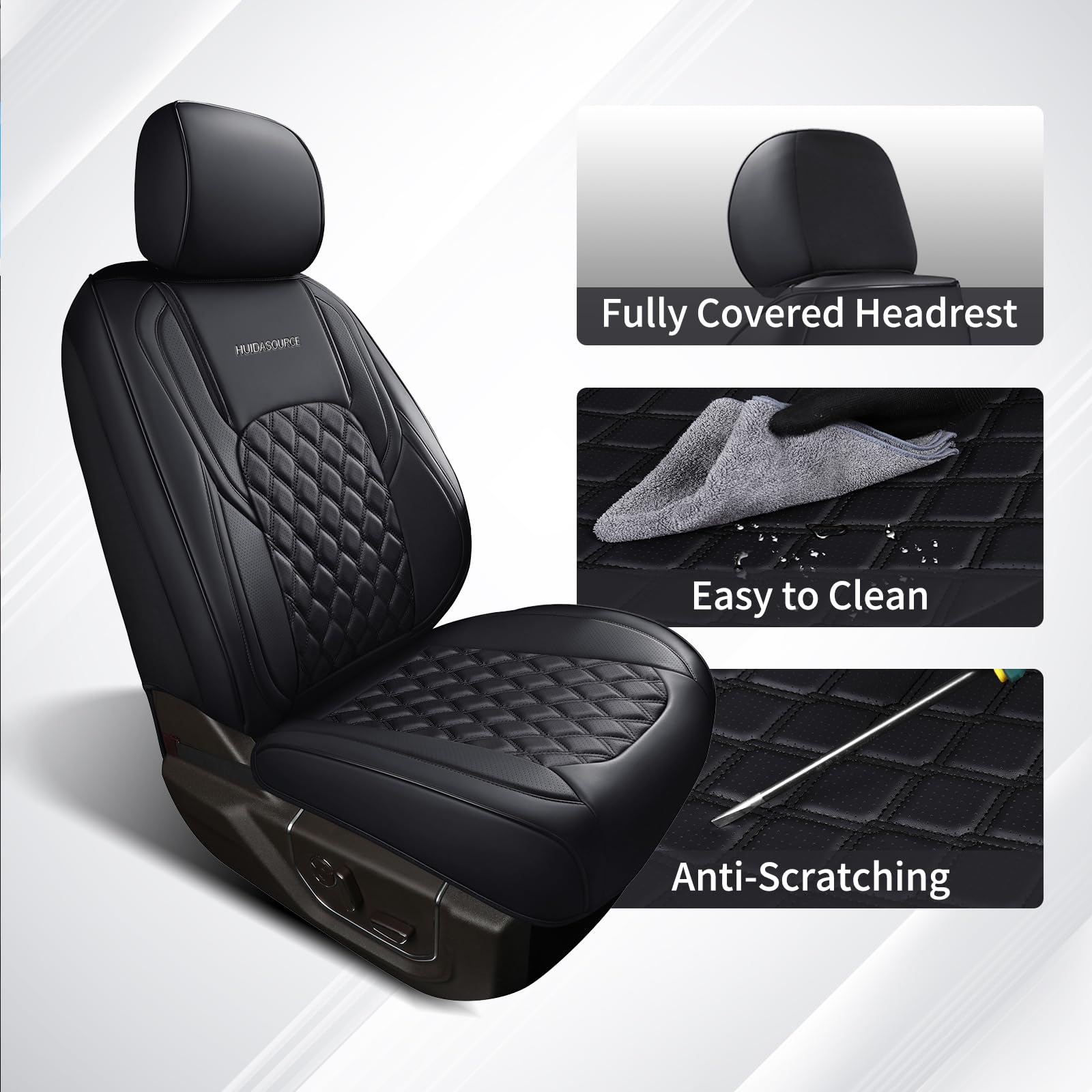 Huidasource lifestyle shot with dog showing durable, easy-clean protection