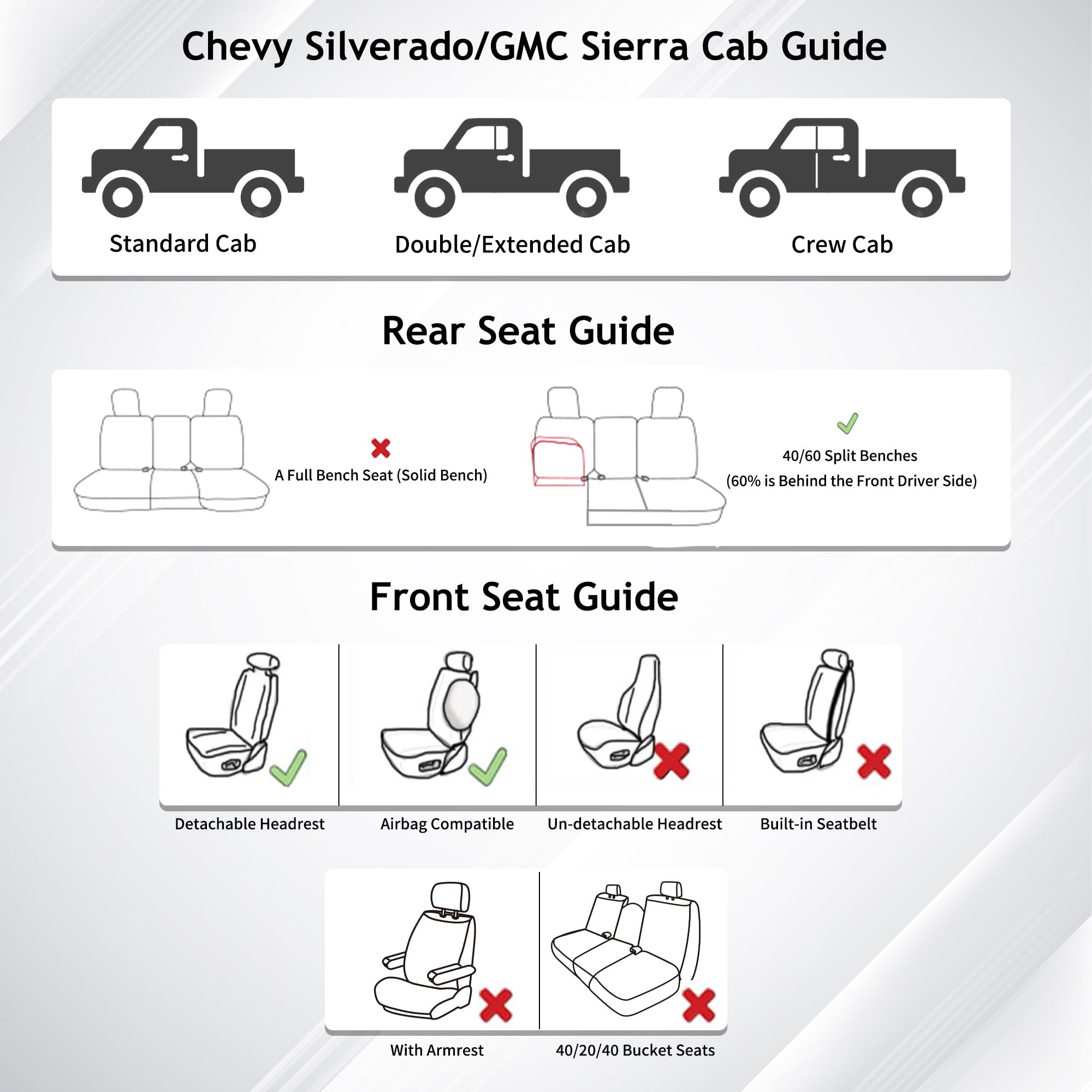 Huidasource seat covers shown next to original seat illustrating fit