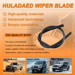 HULADAED memory steel frame detail delivering even pressure and quiet wipe