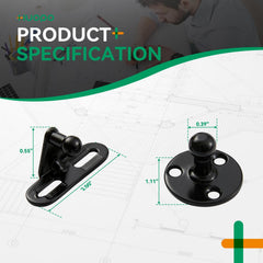HUOPO detail of angled long bracket demonstrating alignment benefit