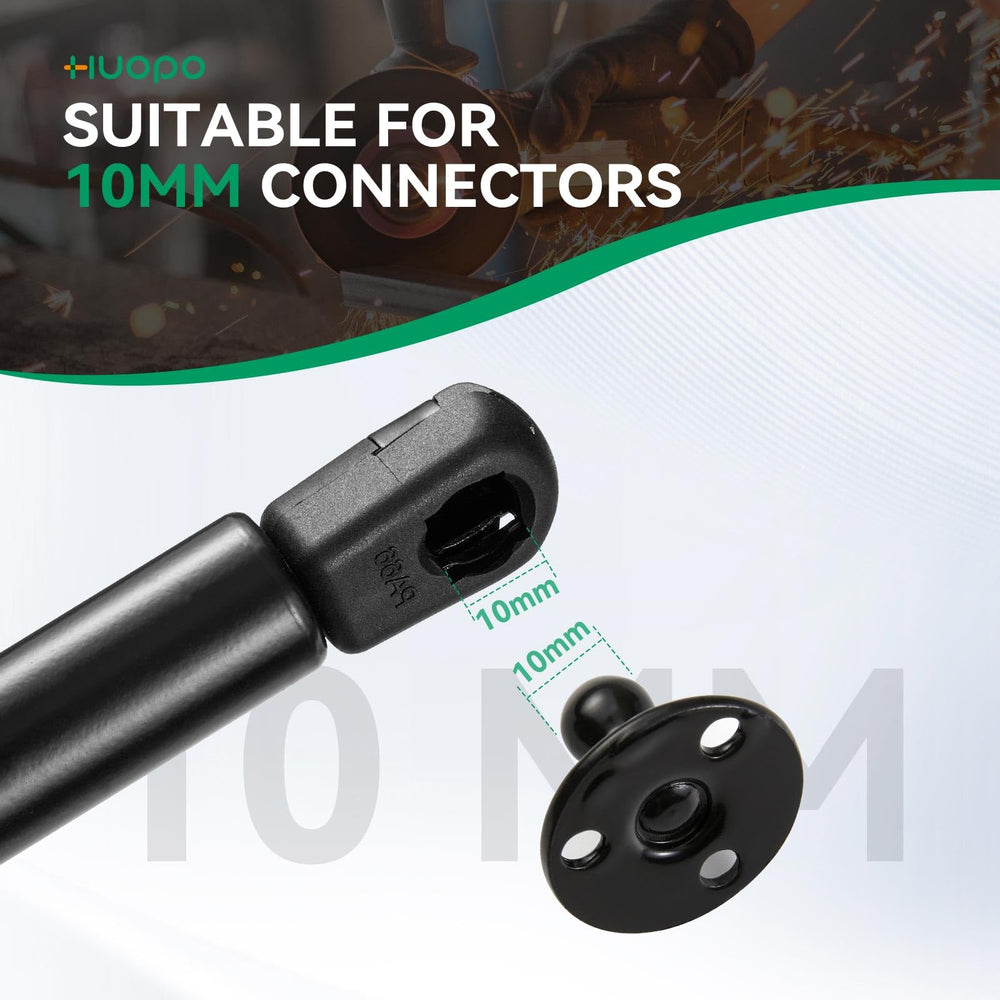 HUOPO screws and hardware layout showing ready-to-install benefit