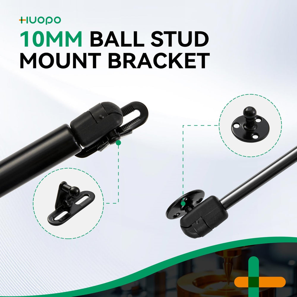 HUOPO bracket next to ruler showing compact size and fit benefit
